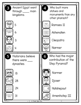 Egyptian Pharaohs Text Marking Detective Mystery - Reading  - Ancient Egypt - Image 4