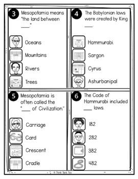 Ancient Mesopotamia Text Marking Detective Mystery - Reading Passages - Image 4