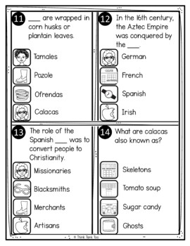 Day of the Dead Text Marking Detective Mystery - Reading - Dia de los Muertos - Image 4