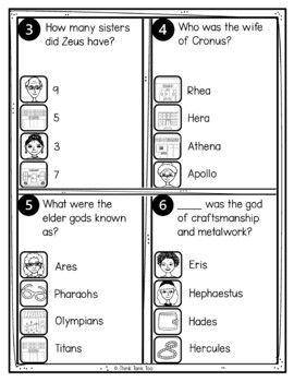 Zeus and Hera Text Marking Detective Mystery - Reading Passages -Greek Mythology - Image 4