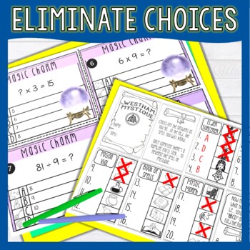 Multiplication and Division Math Quest Game (Find the Unknown) - Image 3