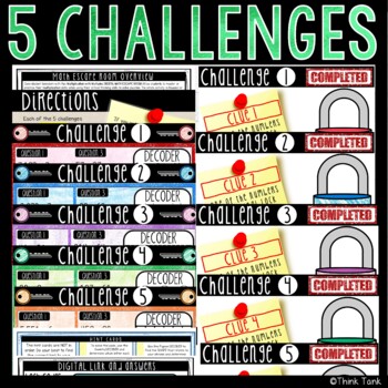 Multiplication with Multiples DIGITAL Math Escape Room - Breakout Activity - Image 2