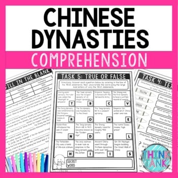 Chinese Dynasties Reading Comprehension Challenge - Close Reading