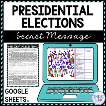 Presidential Elections Secret Message Activity For Google Sheets™