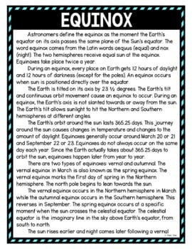 Equinox DIGITAL Reading Passage & Questions Self Grading - Image 2