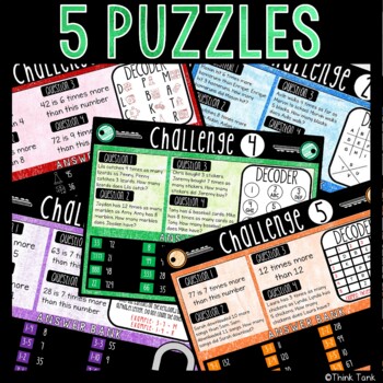 Multiplication as a Comparison DIGITAL Math Escape Room - Breakout Activity - Image 4
