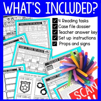 Skeletal System Reading Comprehension CSI Spy Mystery - Close Reading - Image 2