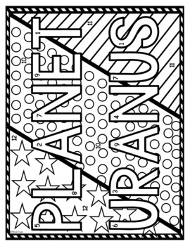 Planet Uranus Color by Number, Reading Passage and Text Marking - Image 2