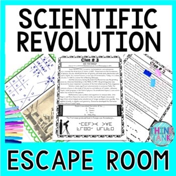 Scientific Revolution ESCAPE ROOM Activity