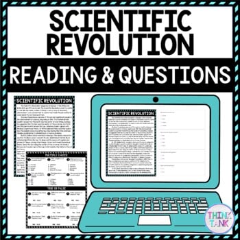 Scientific Revolution DIGITAL Reading Passage & Questions Self Grading