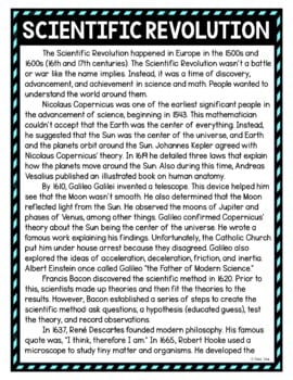 Scientific Revolution DIGITAL Reading Passage & Questions Self Grading - Image 2
