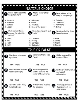 Scientific Revolution DIGITAL Reading Passage & Questions Self Grading - Image 4