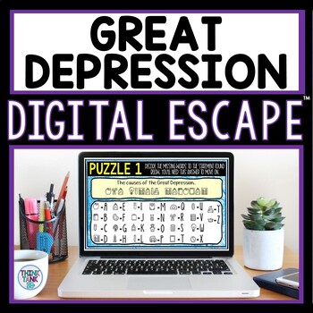Great Depression DIGITAL 360 Escape Room