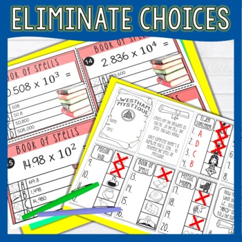 Powers of 10 Math Quest Game - Multiplication and Division - Image 3