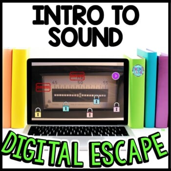 Intro to Sound Interactive DIGITAL Escape Room Reading and Puzzles