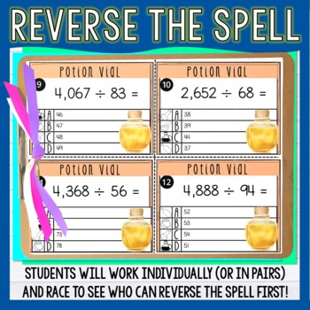 Divide Multi Digit Whole Numbers Math Quest Game - Division - Image 4