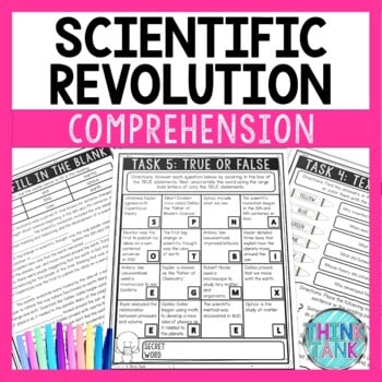 Scientific Revolution Reading Comprehension Challenge - Close Reading