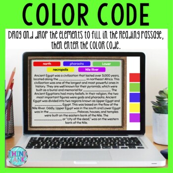 Great Sphinx Ancient Egypt Interactive DIGITAL Escape Room Reading and Puzzles - Image 2