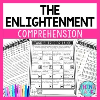 Enlightenment Reading Comprehension Challenge - Close Reading - Age of Reason
