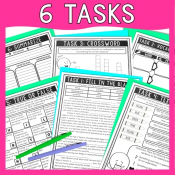 Enlightenment Reading Comprehension Challenge - Close Reading - Age of Reason - Image 4