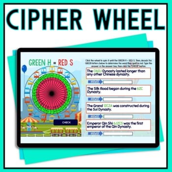 Ancient China Interactive Digital Trivia Escape Room - Image 2