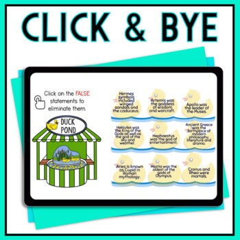 Greek Mythology Interactive Digital Trivia Escape Room - Ancient Greece - Image 4