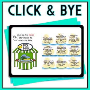 George Washington Interactive Digital Trivia Escape Room - Image 4