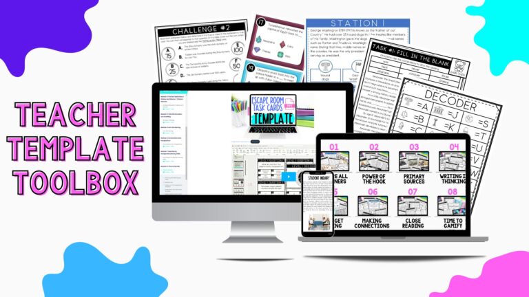 Teacher Template Toolbox by Think Tank