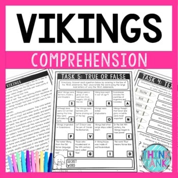 Vikings Comprehension Challenge - Close Reading