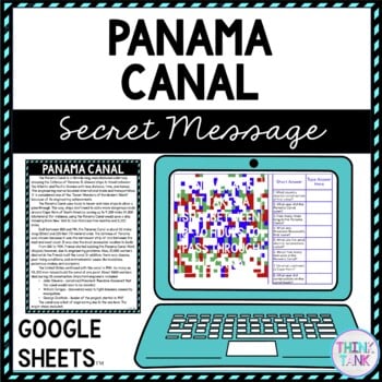 Panama Canal Secret Message Activity For Google Sheets™