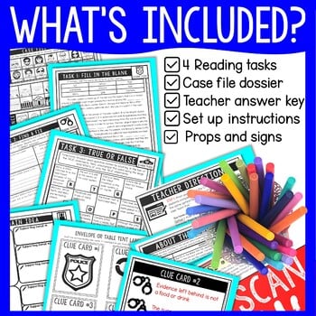 Solar System Reading Comprehension CSI Spy Mystery - Close Reading - Image 2