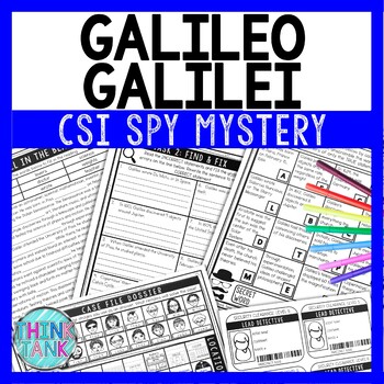 Galileo Reading Comprehension CSI Spy Mystery - Close Reading