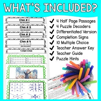 Richard Nixon Watergate Scandal ESCAPE ROOM Activity - Reading Comprehension - Image 3