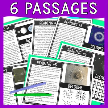 Solar System Reading Comprehension and Puzzle Escape Room - Astronomy - Image 3
