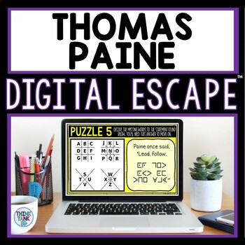Thomas Paine DIGITAL 360 Escape Room - Common Sense