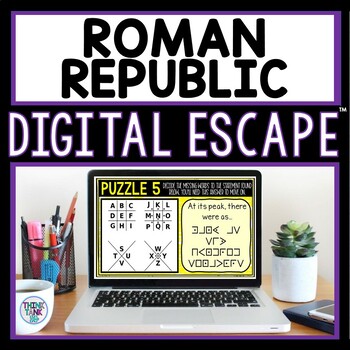 Roman Republic DIGITAL 360 Escape Room - Ancient Rome