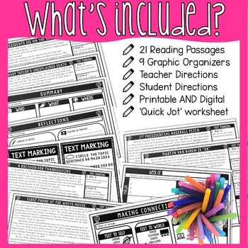 US Presidents Article of the Day - Bellringers - Reading Comprehension Passages - Image 2