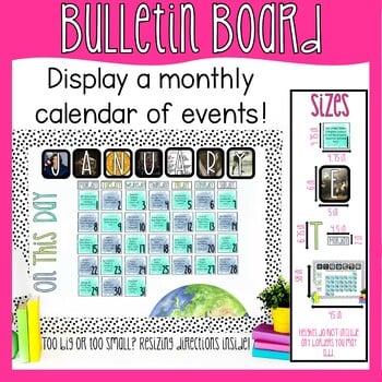 JANUARY On This Day History Reading Passages and Bulletin Board - Nonfiction - Image 4