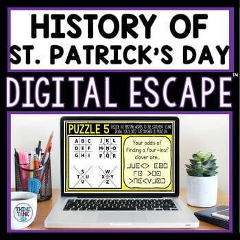 History of St. Patrick's Day DIGITAL 360 Escape Room