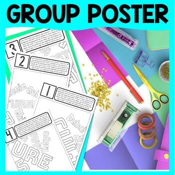 Asia Color by Number - Close Reading & Text Marking - Image 3