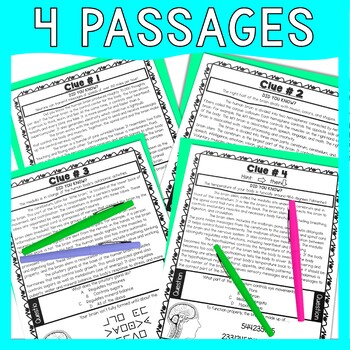 Human Brain ESCAPE ROOM Activity - Reading Comprehension - Nervous System - Image 4