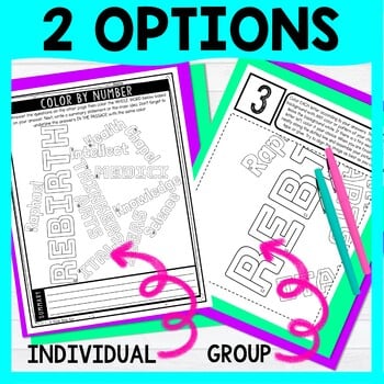 The Renaissance Color by Number - Close Reading & Text Marking - Image 4