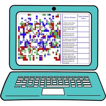 Seven Years' War Secret Message Activity for Google Sheets™ - Image 2