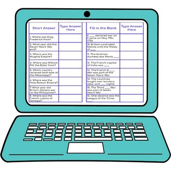 Seven Years' War Secret Message Activity for Google Sheets™ - Image 3