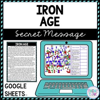 Iron Age Secret Message Activity for Google Sheets™ - Ancient History