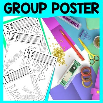 Layers of Earth Color by Number - Close Reading & Text Marking - Image 3