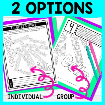 Cell Cycle Color by Number - Close Reading & Text Marking - Image 4