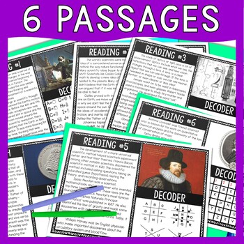 Scientific Revolution Reading Comprehension and Puzzle Escape Room - Image 2