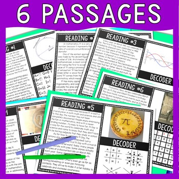 Pi Day Reading Comprehension and Puzzle Escape Room - March 14 - Image 2