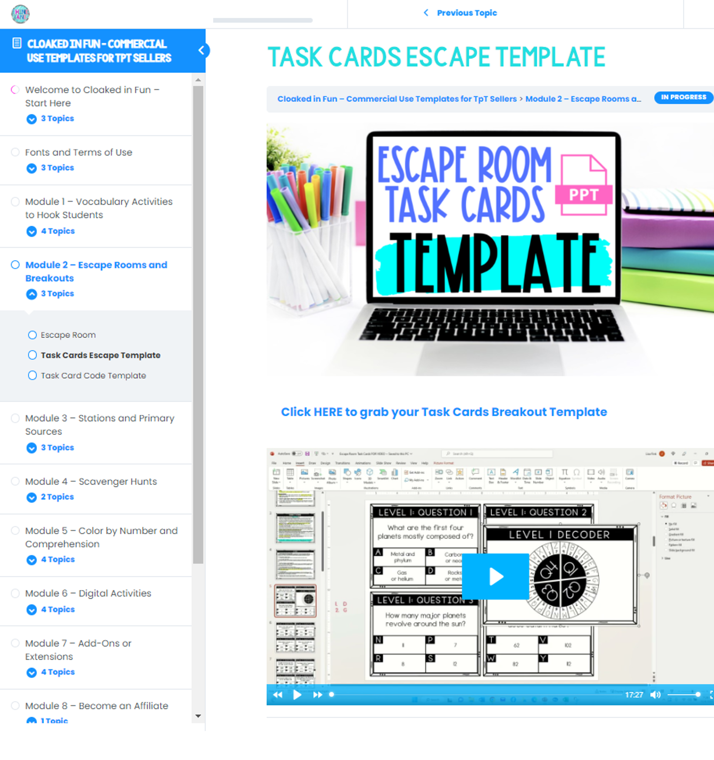 commercial use templates for TPT sellers
